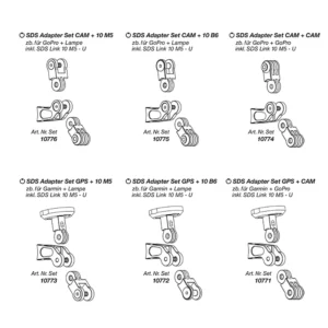 by,schulz SDS sets for accessory mounting